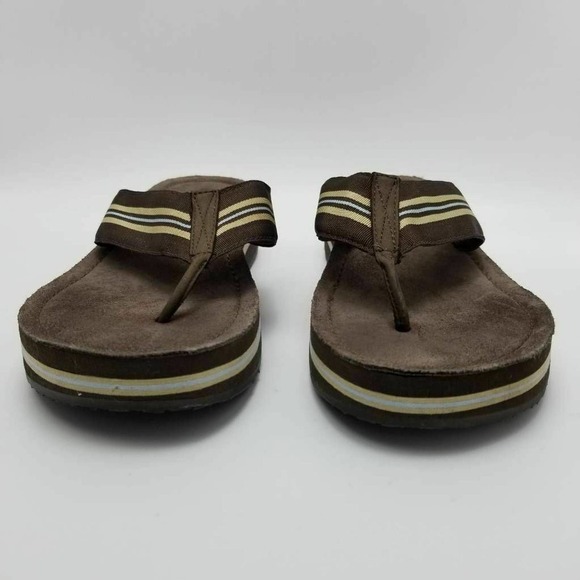 Nomi Womens Flip Flop Sandals Wedge Slip On - Picture 10 of 10